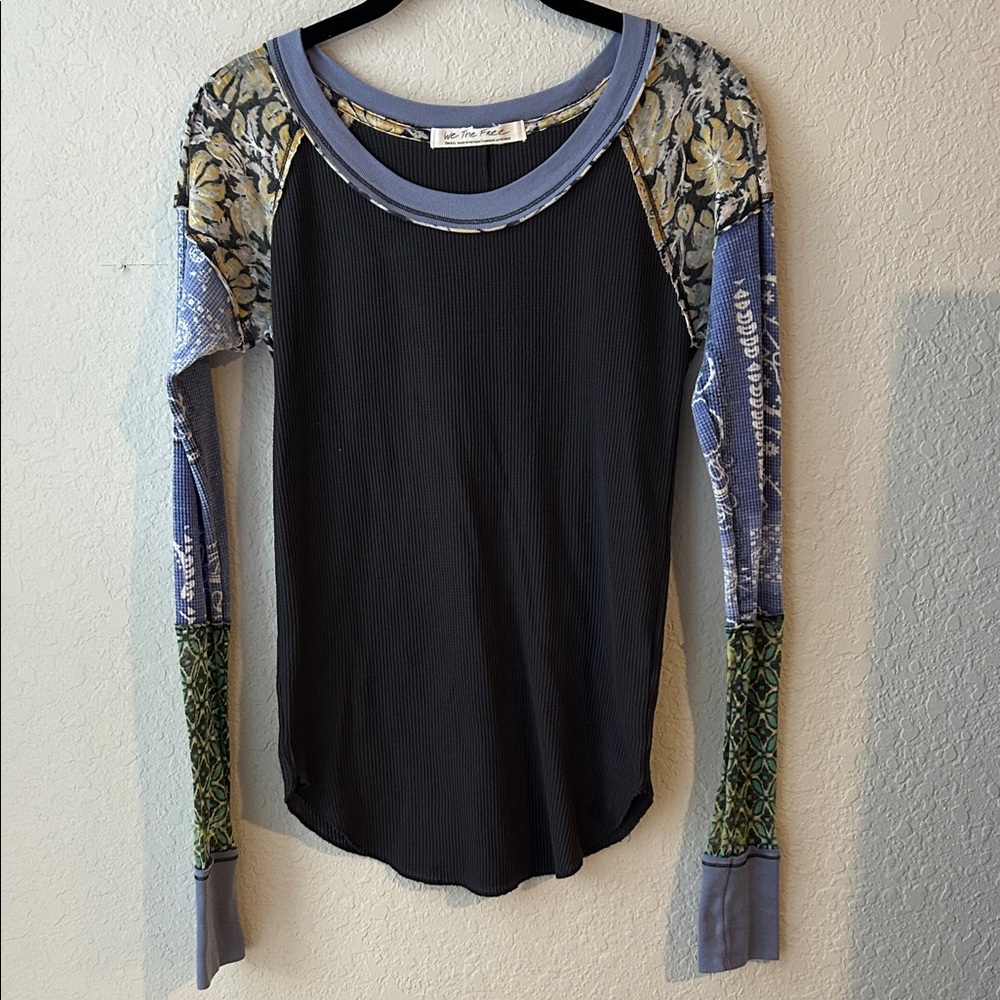Free People Waffle Long Sleeve